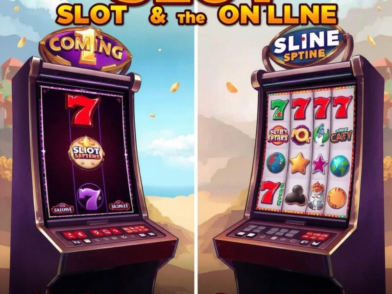 Slot Online vs Slot Casino Offline