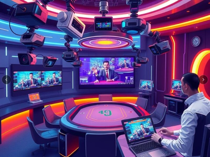 Teknologi Kamera Live Casino