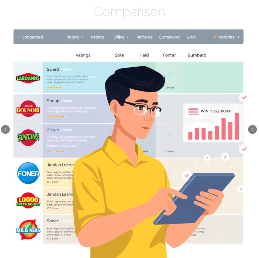 Perbandingan Situs Slot Populer di Indonesia