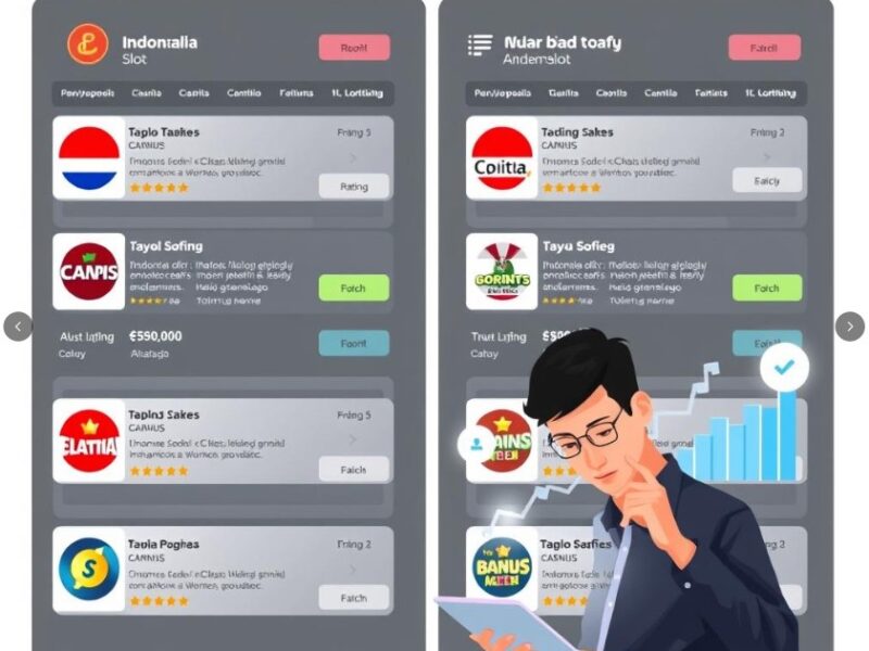 Perbandingan Situs Slot Populer di Indonesia